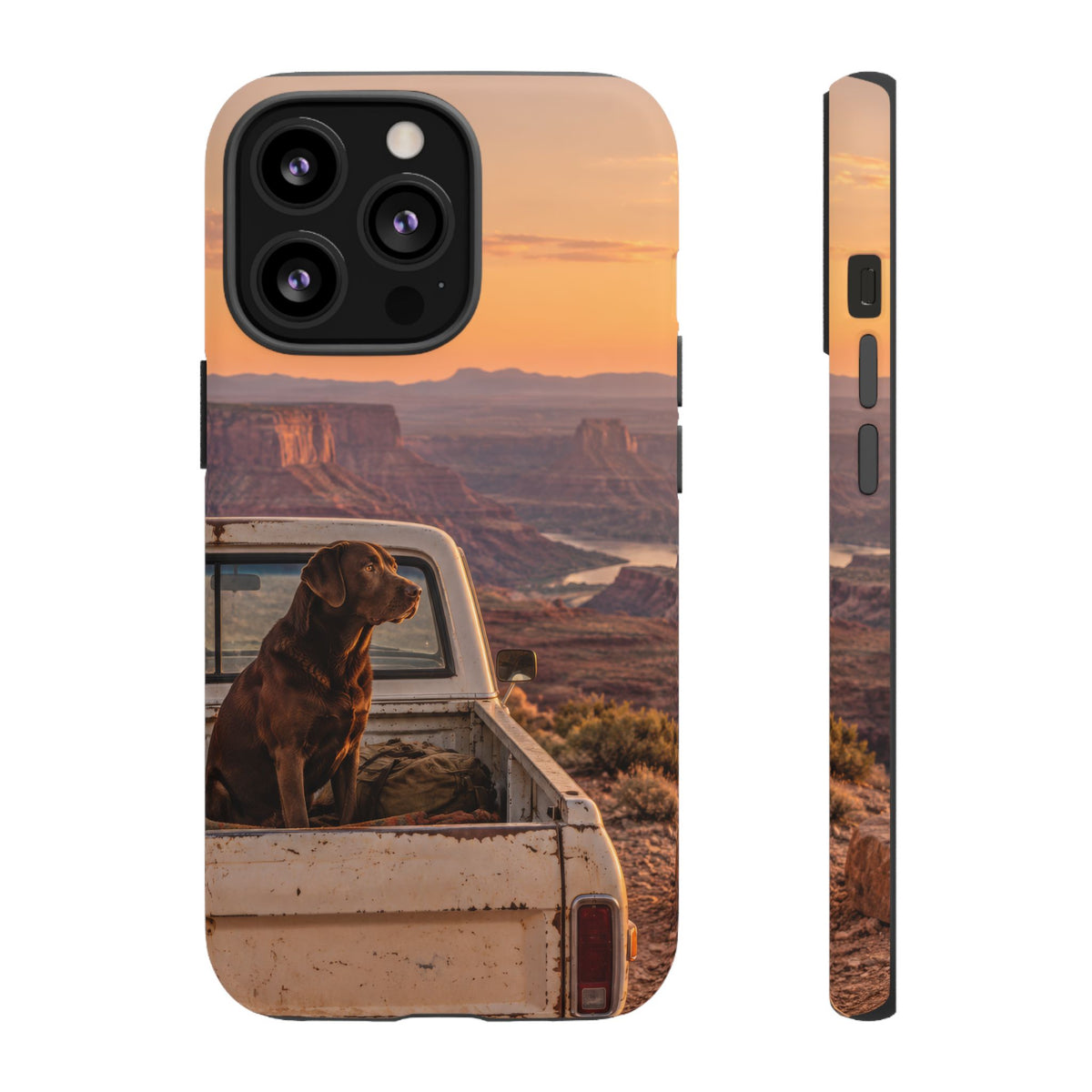 Desert Tailgate Companion iPhone Tough Case | labrador