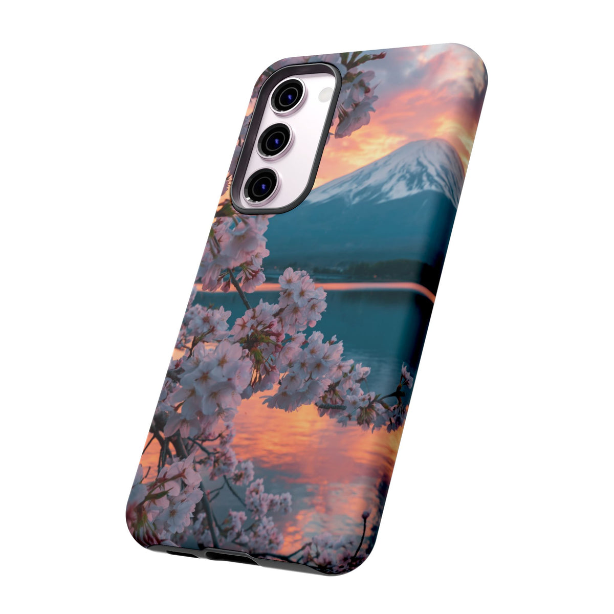 Fuji Petal Reflection Samsung Galaxy Tough Phone Case