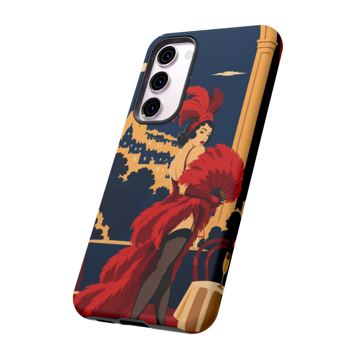 Moulin Rouge Dancer — Velvet Encore Samsung Galaxy Tough Case | cabaret dancer