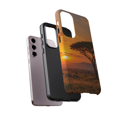 Amber Acacia Samsung Galaxy Tough Case | african sunset