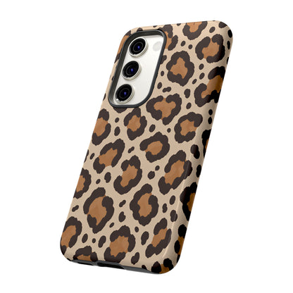 Leopard Print Samsung Galaxy Tough Case | Cocoa Wildcat