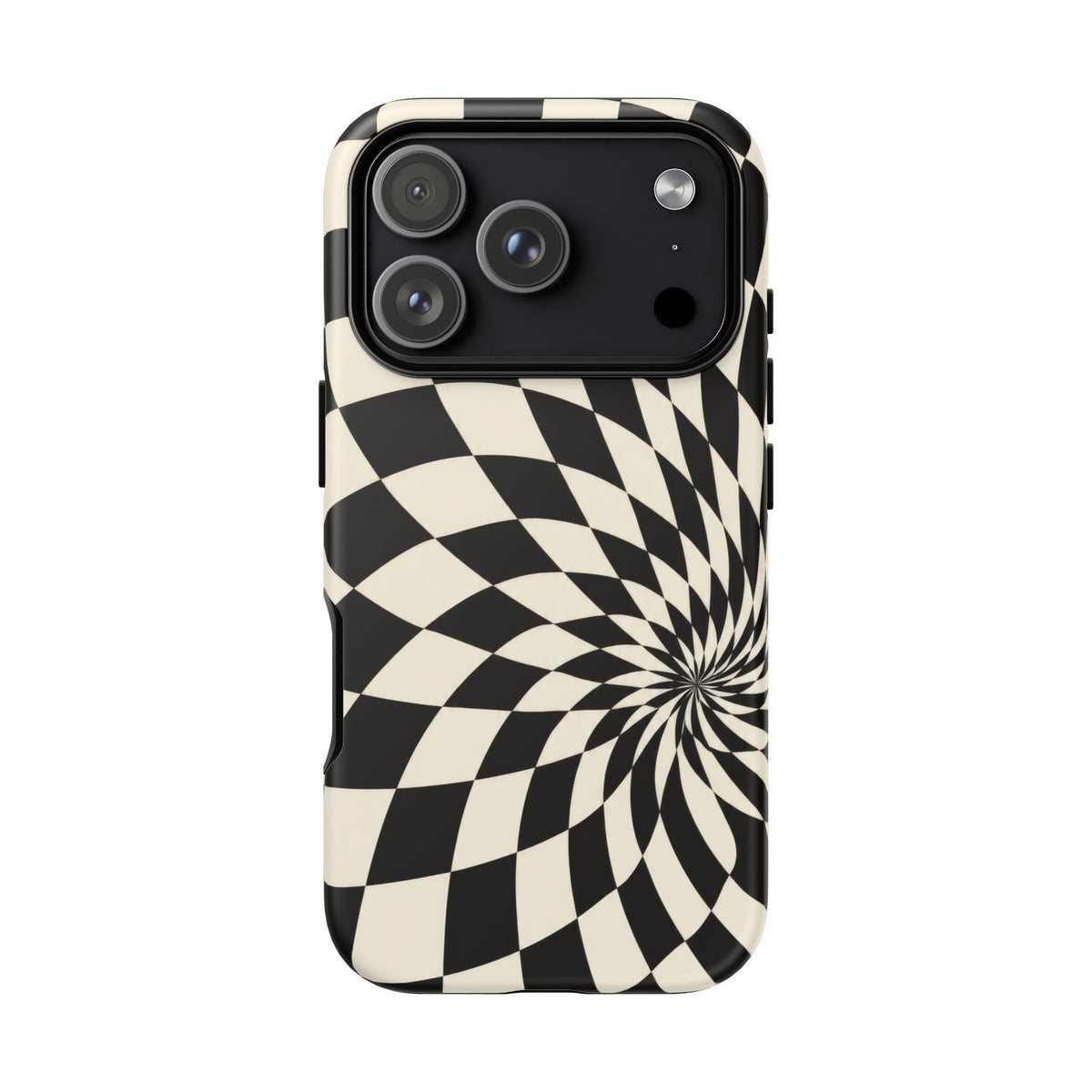 Twist Theory iPhone Tough Case | Optical Checkerboard