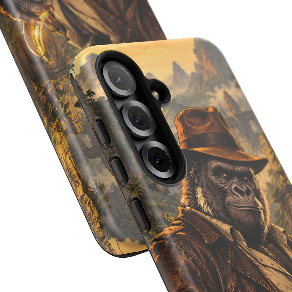 Adventure Gorilla Samsung Galaxy Tough Case | Temple of Bananas