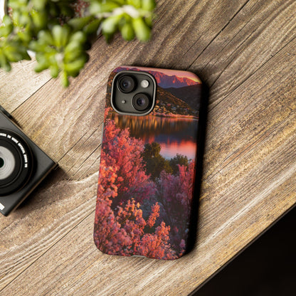 Alpine Bloom Lake iPhone Tough Phone Case