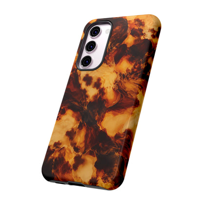 Amber Marble Samsung Galaxy Tough Case | Amber Mosaic