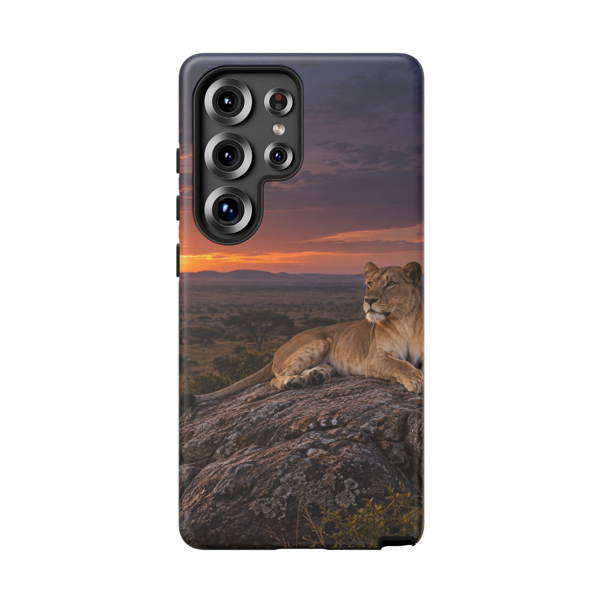 Lioness in the Blue Hour Samsung Galaxy Tough Case