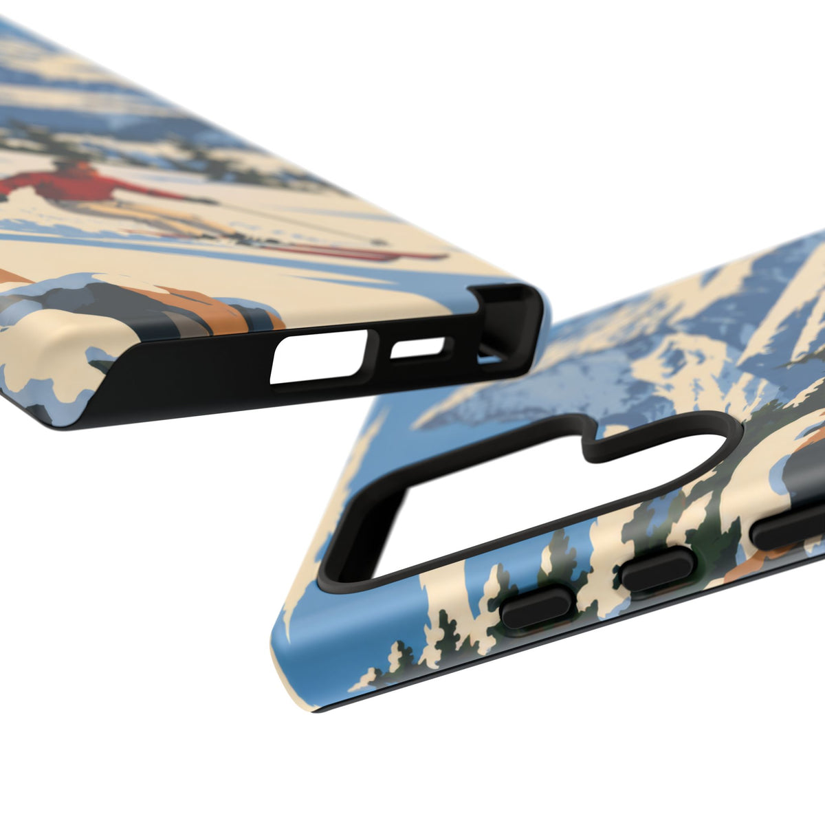 Swiss Skiing — Downhill Arc Samsung Galaxy Tough Case