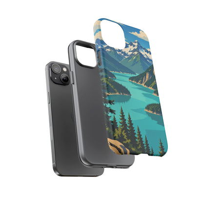 Cascades — Diablo Blue iPhone Tough Case