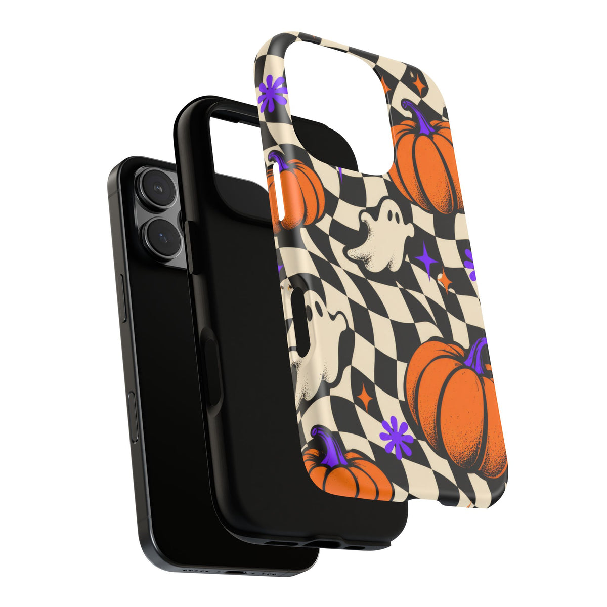 Spectral Groove iPhone Tough Case | retro halloween