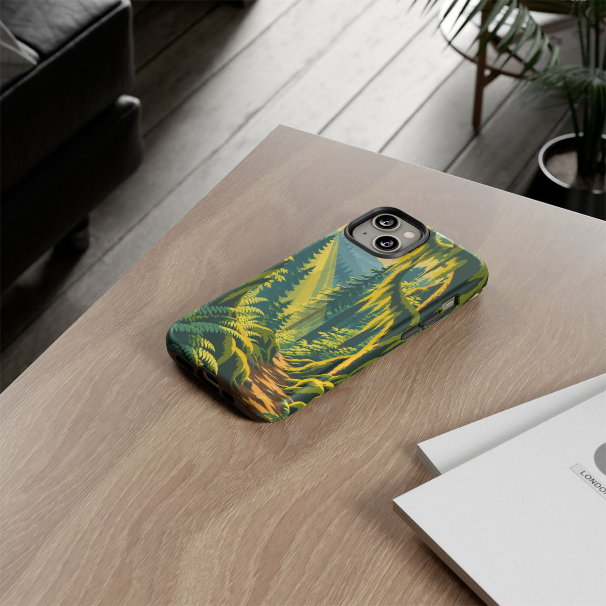 Hoh Rain Forest — Mosslight iPhone Tough Case