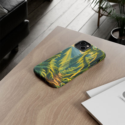 Hoh Rain Forest — Mosslight iPhone Tough Case