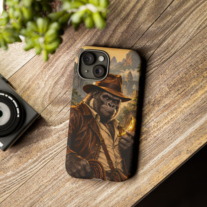 Adventure Gorilla iPhone Tough Case | Temple of Bananas
