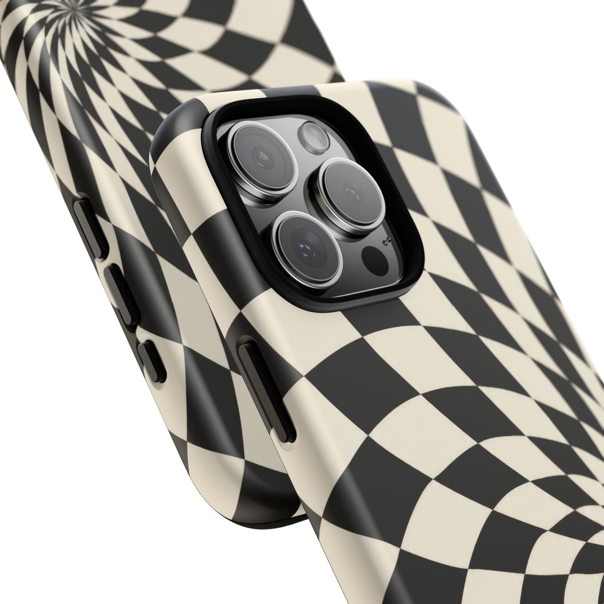 Twist Theory iPhone Tough Case | Optical Checkerboard