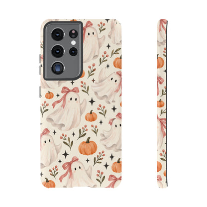Blush Boo Social Samsung Galaxy Tough Case | cute ghost