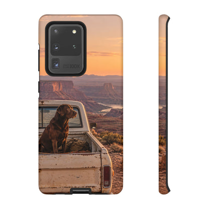 Desert Tailgate Companion Samsung Galaxy Tough Case | labrador