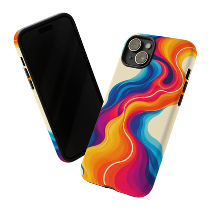 Electric Tide iPhone Tough Case | psychedelic wave