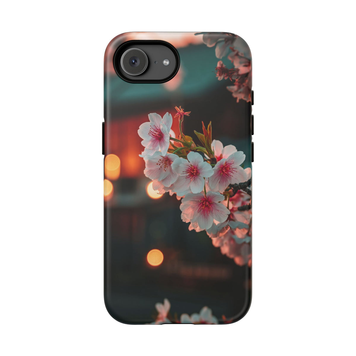 Kyoto Blossom Lanterns iPhone Tough Phone Case