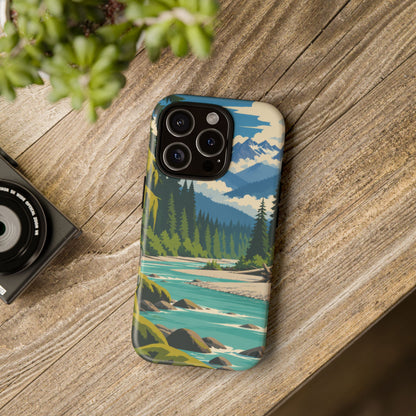 Hoh Rain Forest — Rivergreen iPhone Tough Case