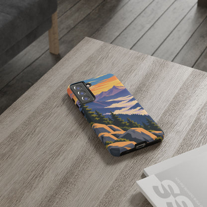Misty Mountains — Amethyst Pass Samsung Galaxy Tough Case