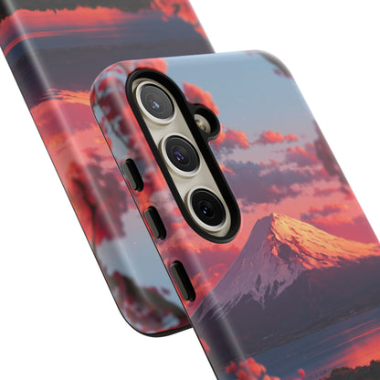 Fuji Rose Horizon Samsung Galaxy Tough Phone Case