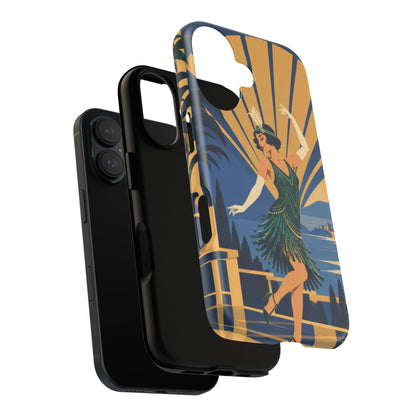 1920s Flapper — Jazz After Dark iPhone Tough Case