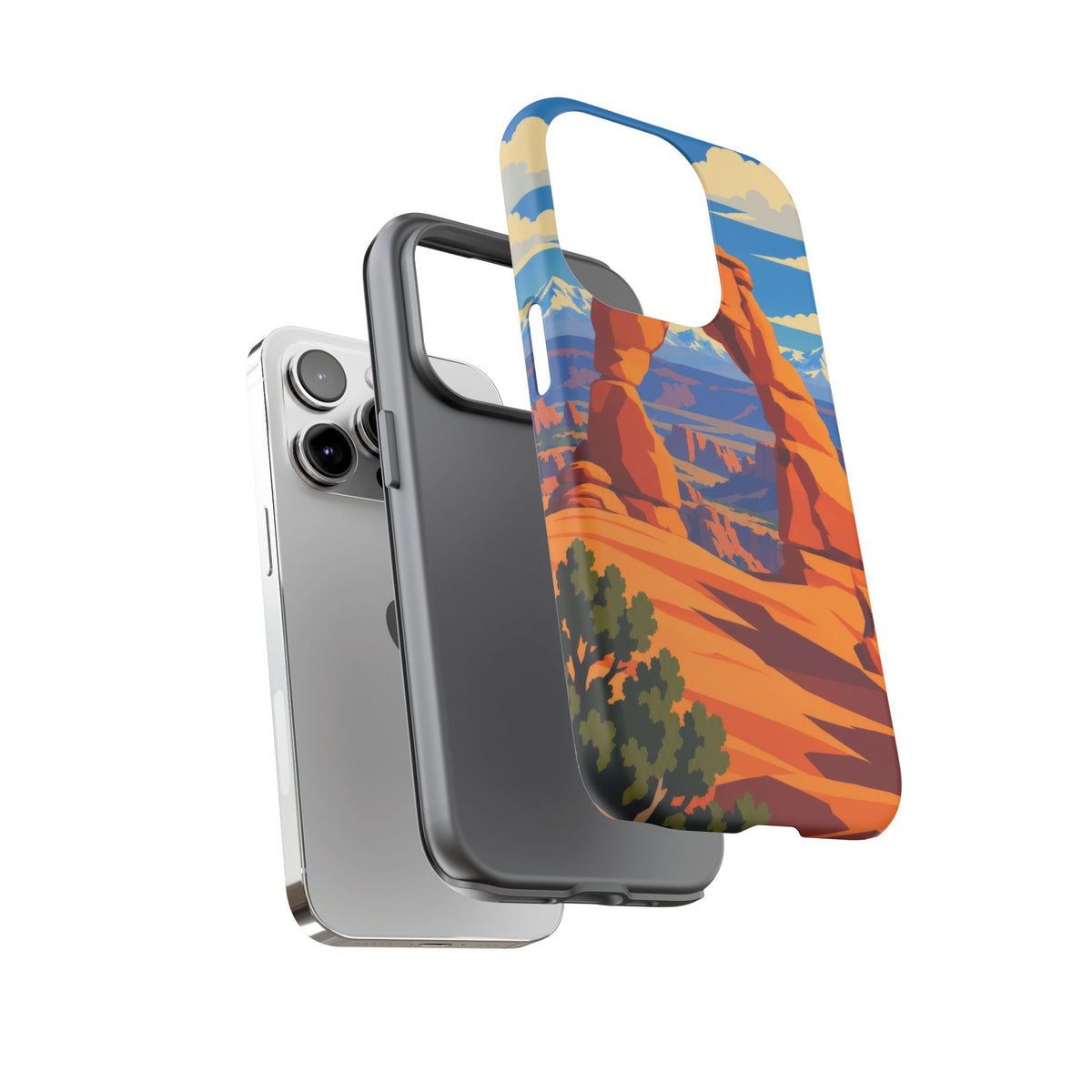 Arches — Delicate Dawn iPhone Tough Case