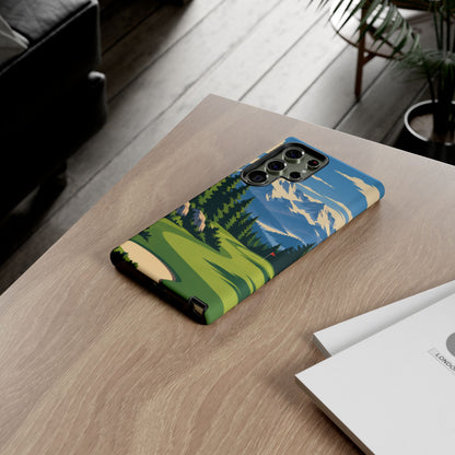 Mountain Golf — Alpine Fairway Samsung Galaxy Tough Case