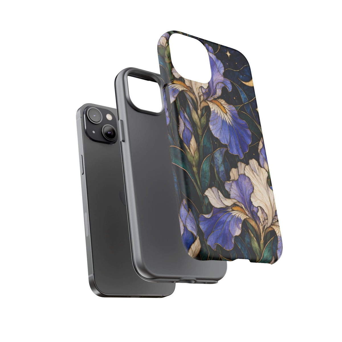 Celestial Iris iPhone Tough Case | iris flowers