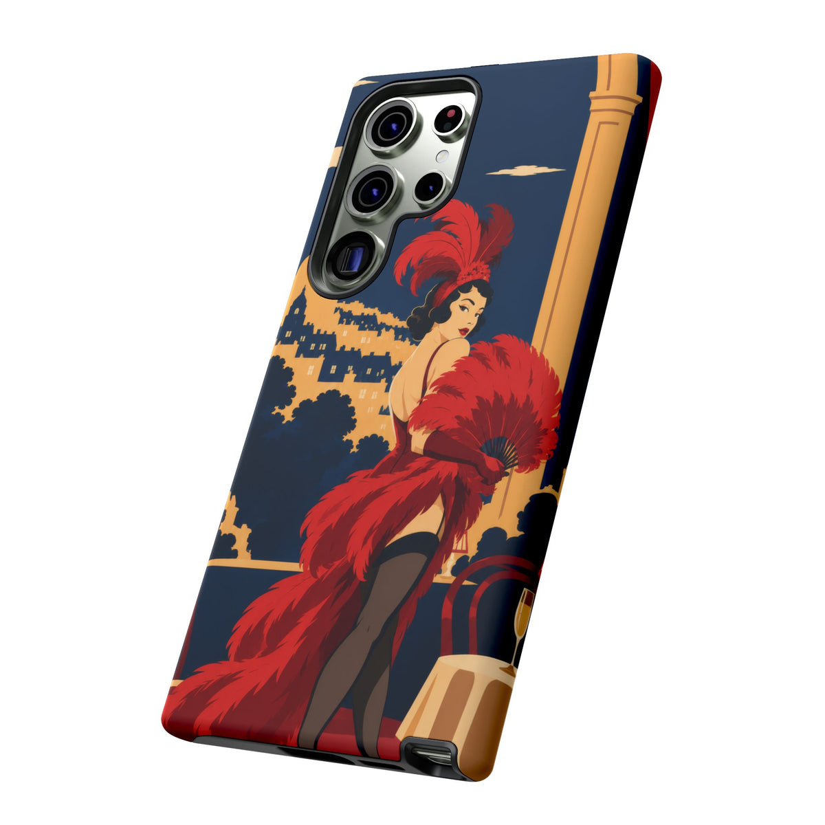Moulin Rouge Dancer — Velvet Encore Samsung Galaxy Tough Case | cabaret dancer