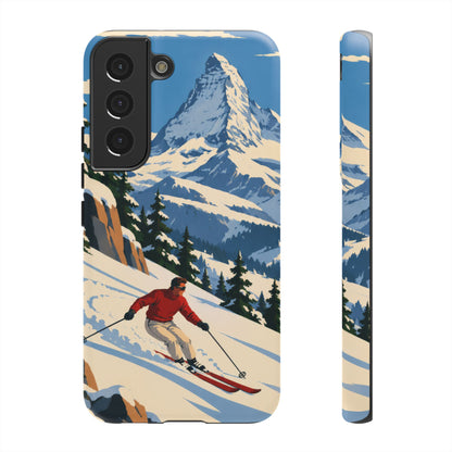 Swiss Skiing — Downhill Arc Samsung Galaxy Tough Case