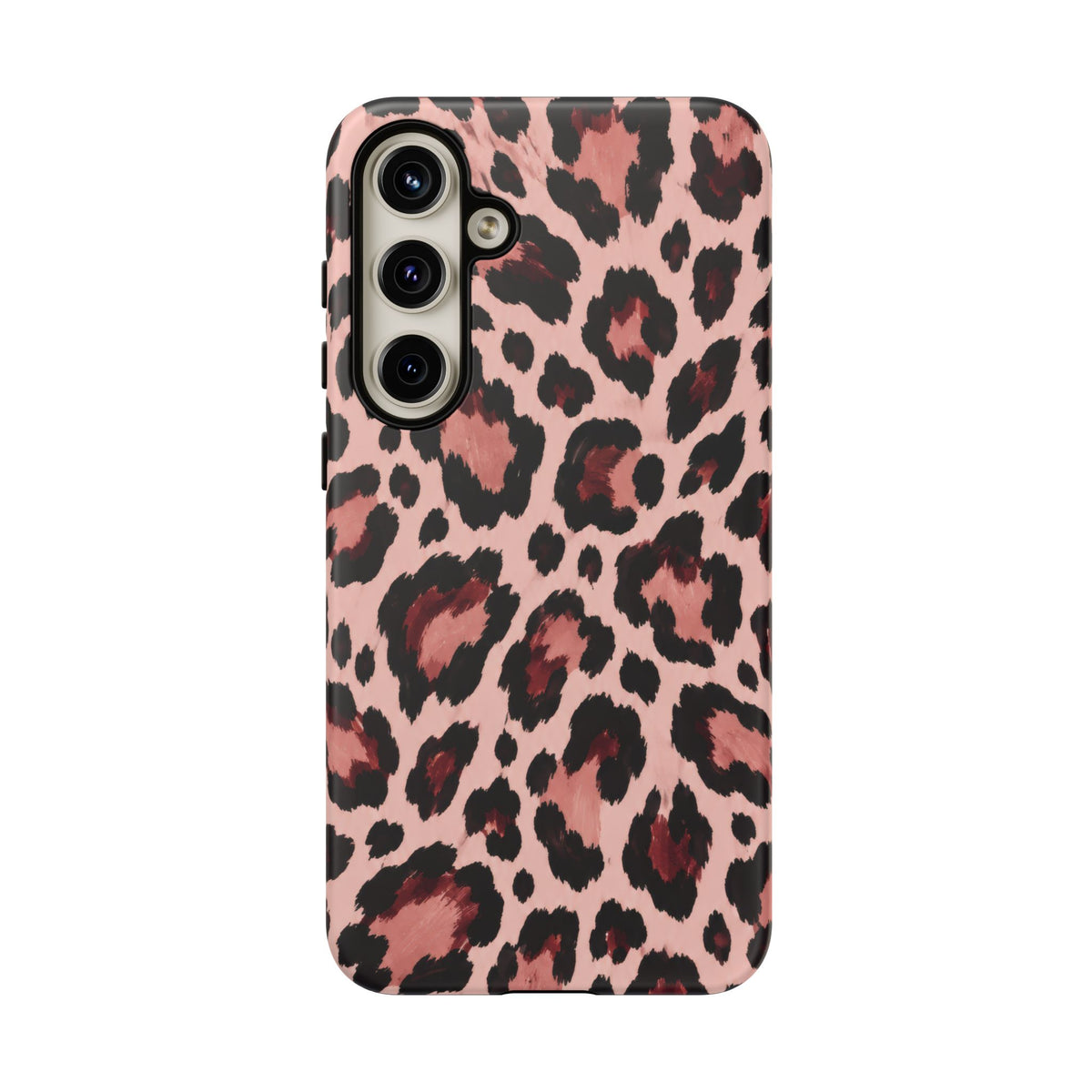 Wild Burgundy Samsung Galaxy Tough Case | leopard print