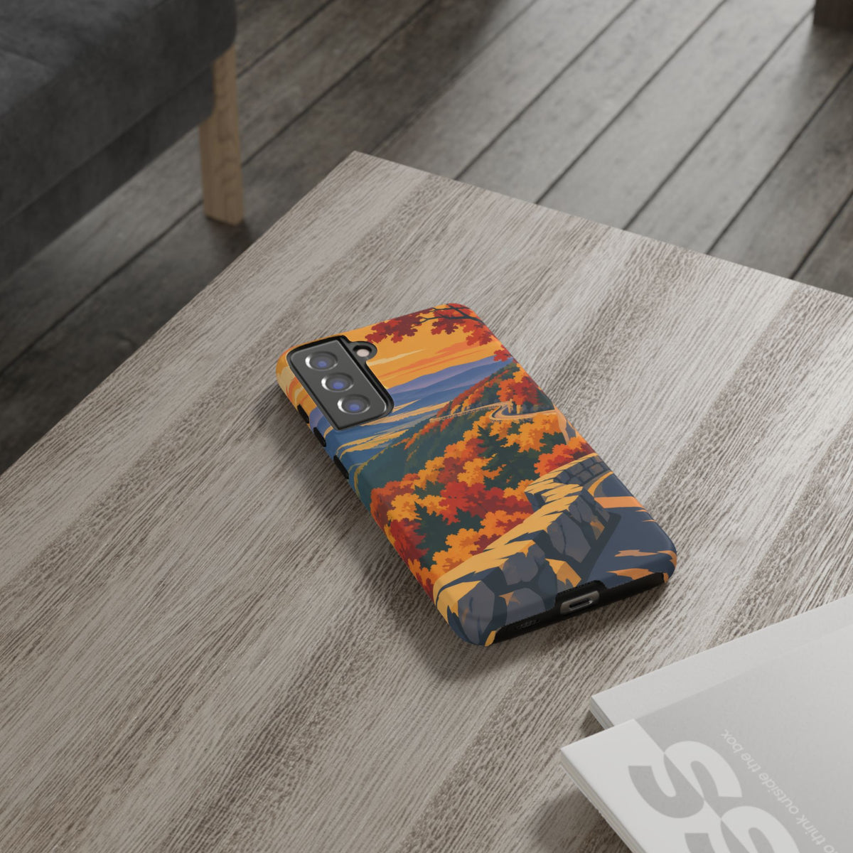 Skyline Drive — Overlook Gold Samsung Galaxy Tough Case