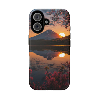 Fuji Golden Reflection iPhone Tough Phone Case