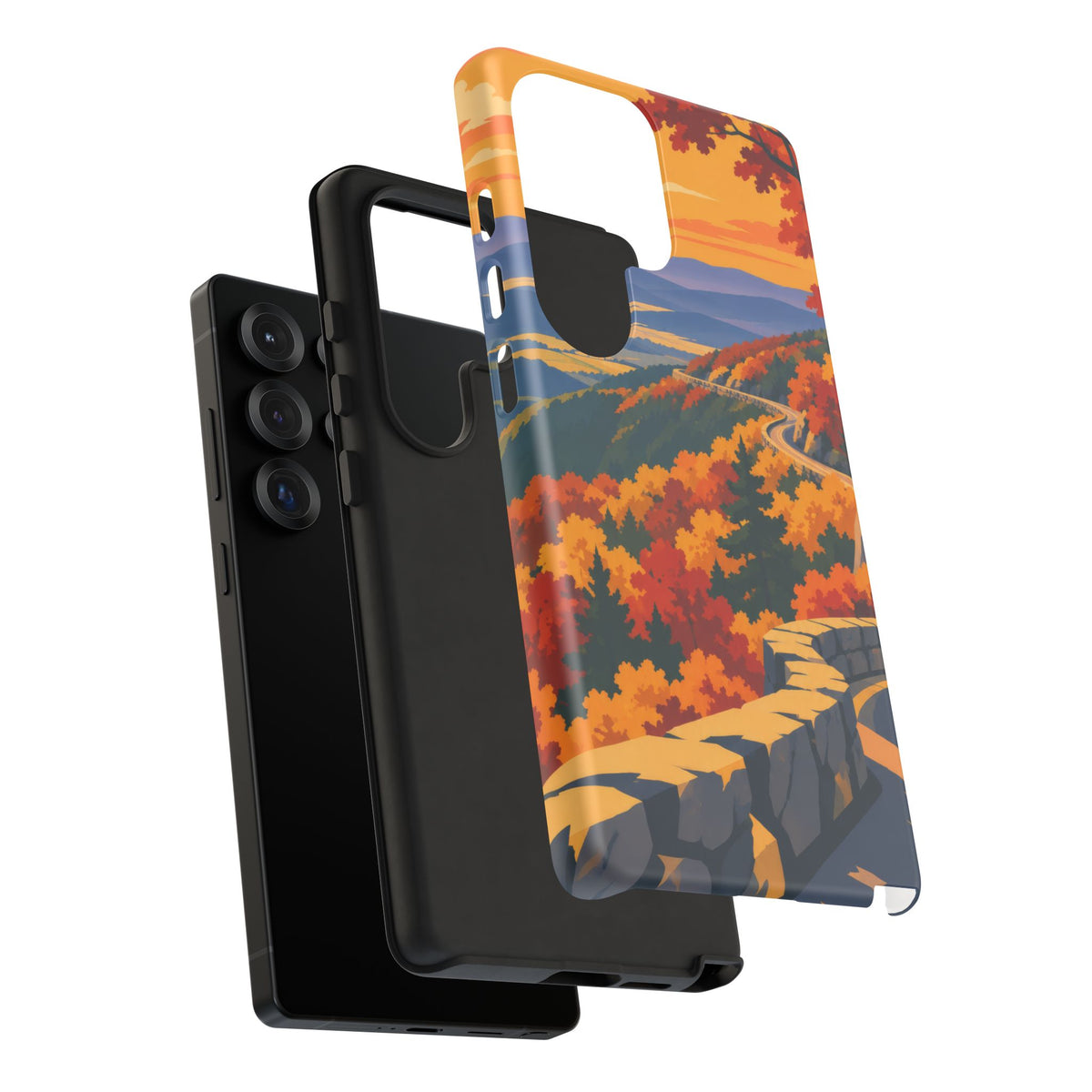 Skyline Drive — Overlook Gold Samsung Galaxy Tough Case