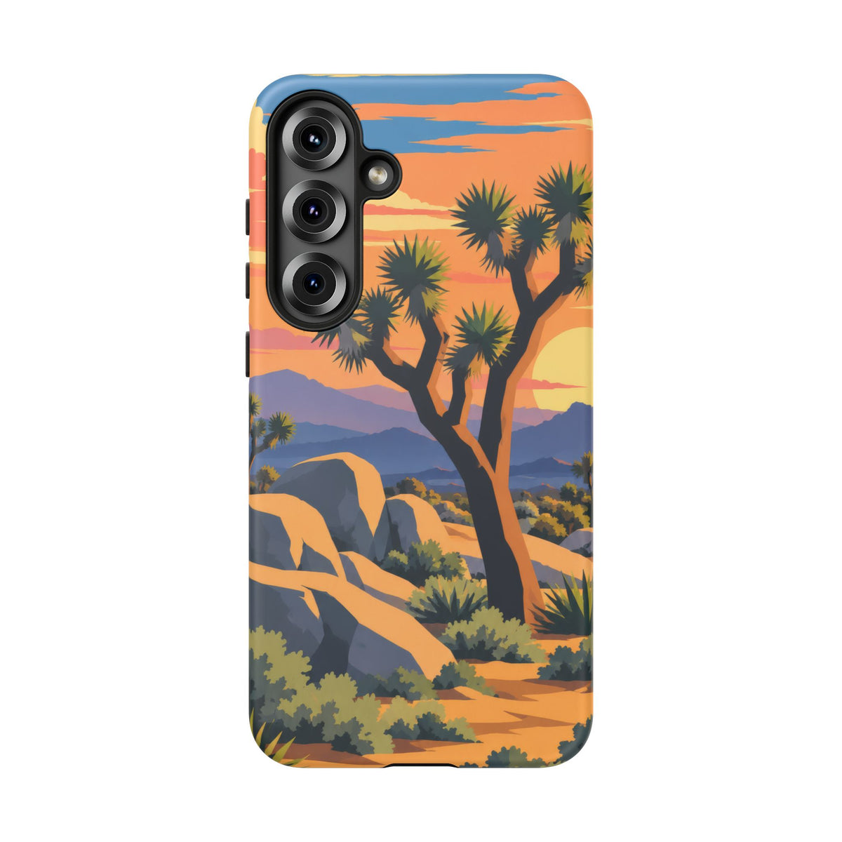 Joshua Tree — Desert Silhouettes Samsung Galaxy Tough Case