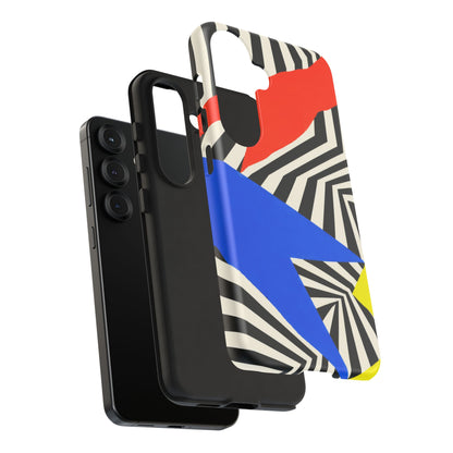 Broken Signal Samsung Galaxy Tough Case | Optical Stripe Art
