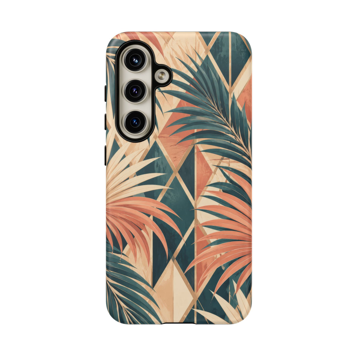 Coral Palm Pavilion Samsung Galaxy Tough Case | art deco