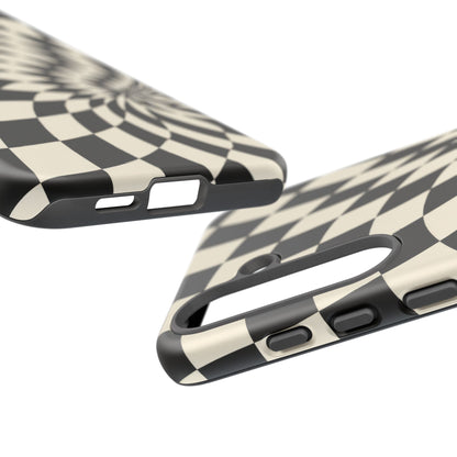 Twist Theory Samsung Galaxy Tough Case | Optical Checkerboard