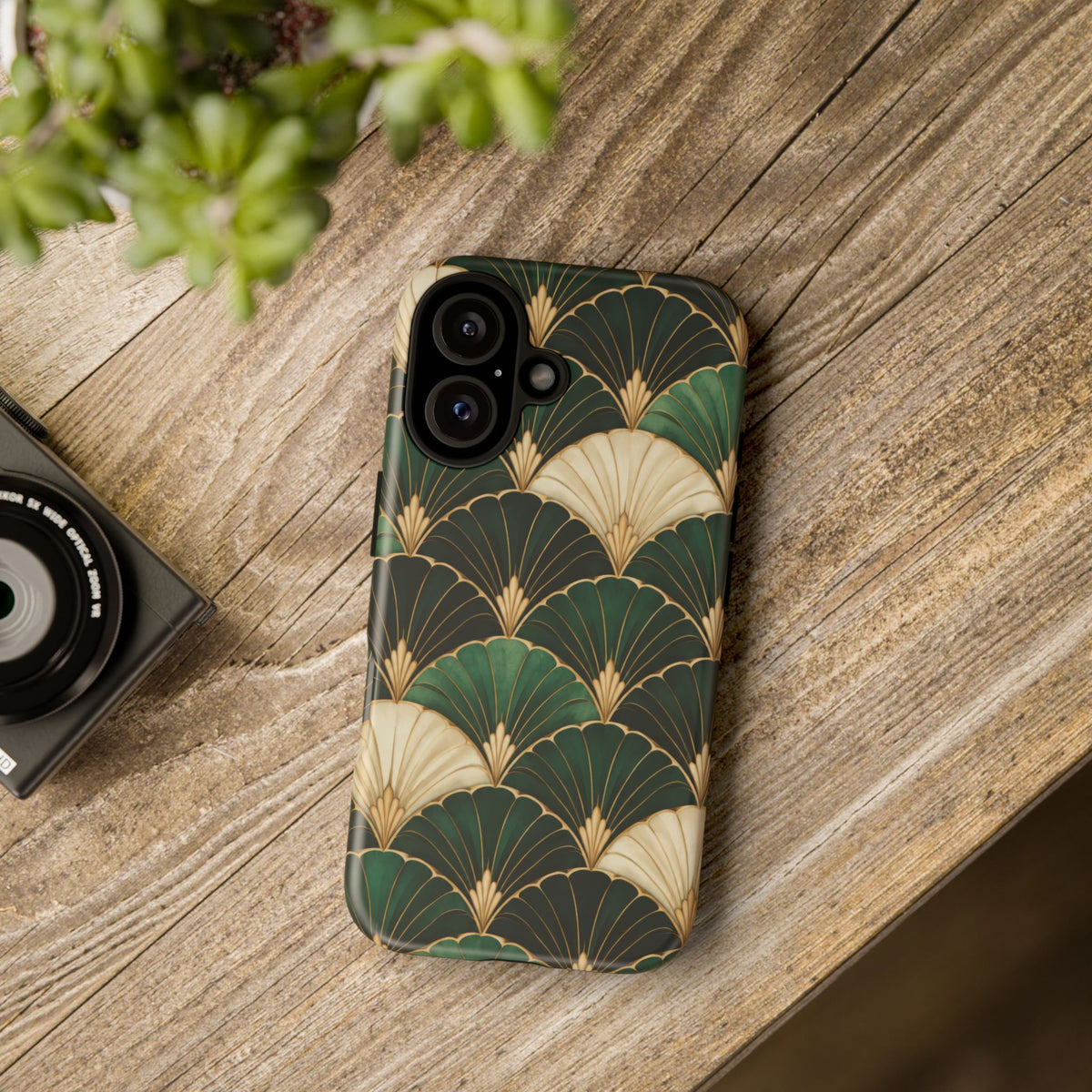 Emerald Salon iPhone Tough Case | art deco