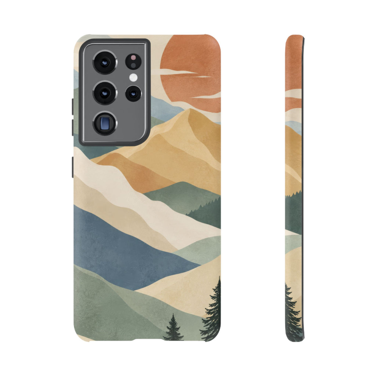 Sage Summit Samsung Galaxy Tough Case | abstract mountains