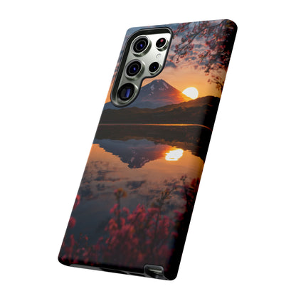 Fuji Golden Reflection Samsung Galaxy Tough Phone Case