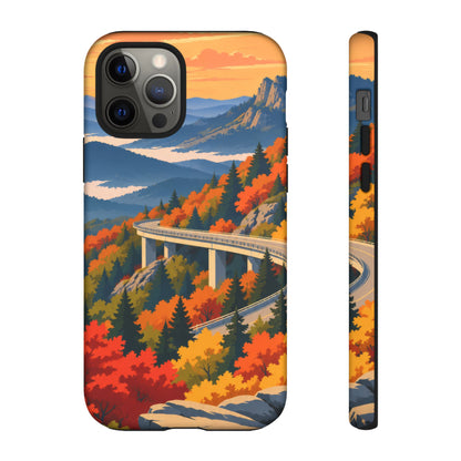 Blue Ridge Parkway — Viaduct Morning iPhone Tough Case