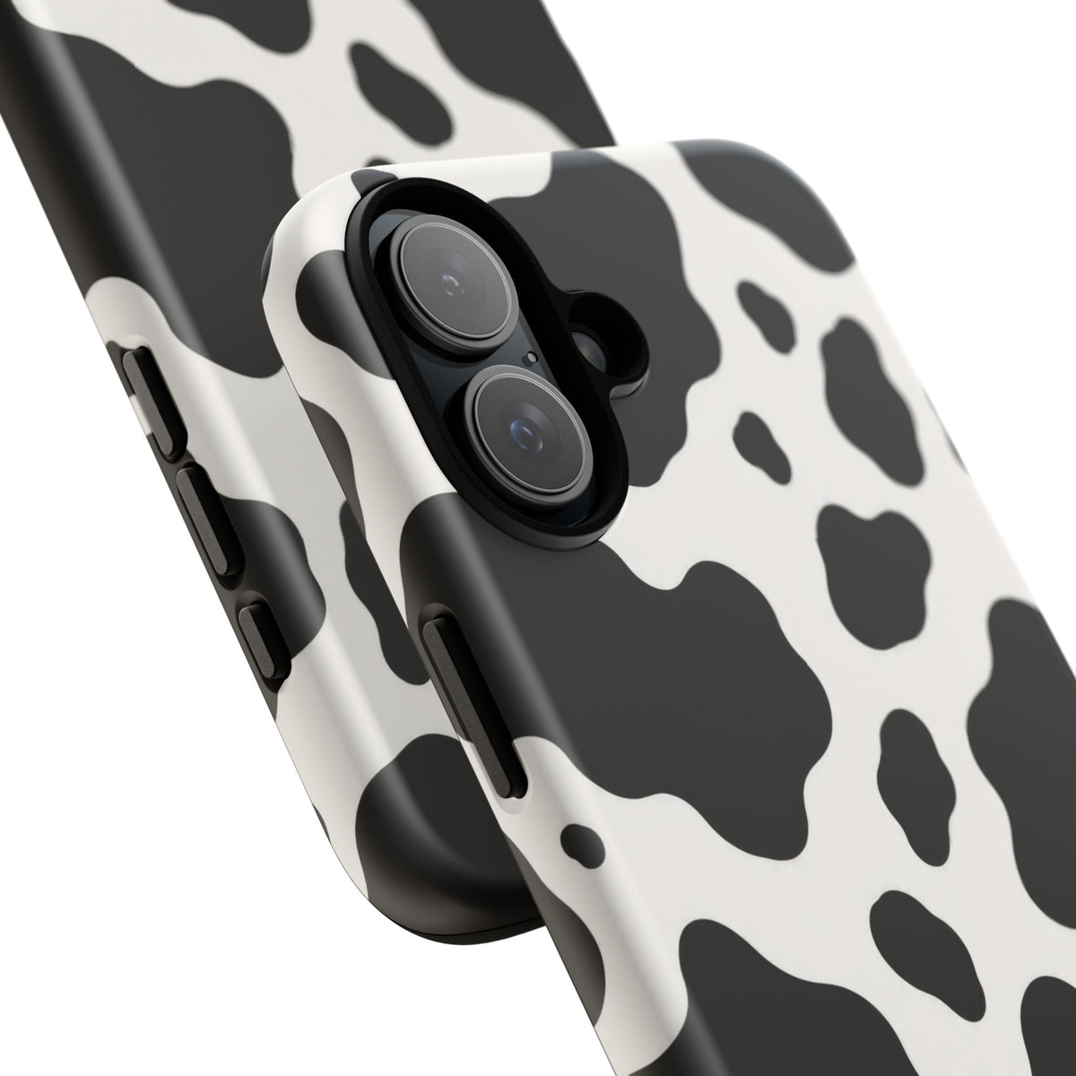 Classic Holstein iPhone Tough Case | Black & White Cow Print