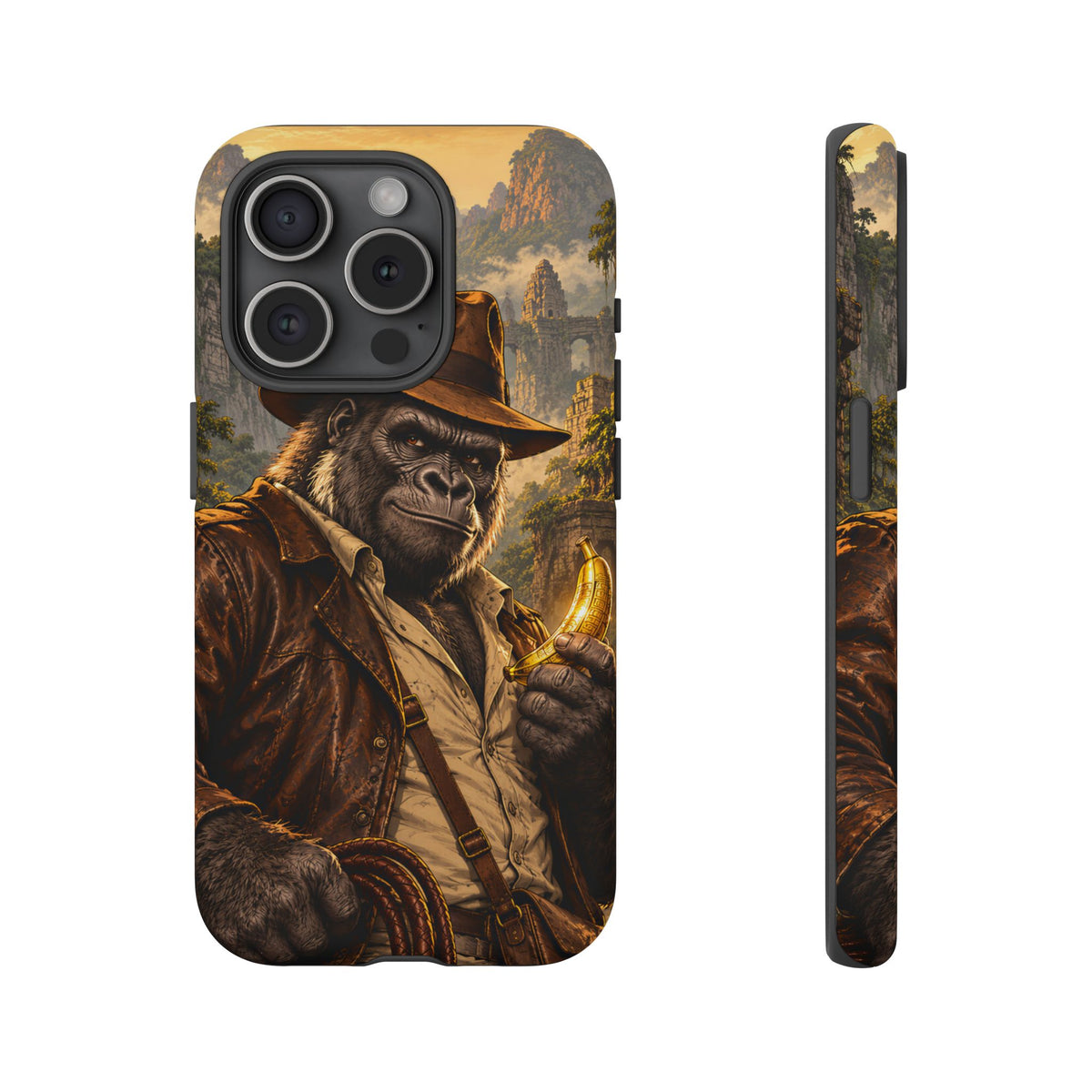 Adventure Gorilla iPhone Tough Case | Temple of Bananas