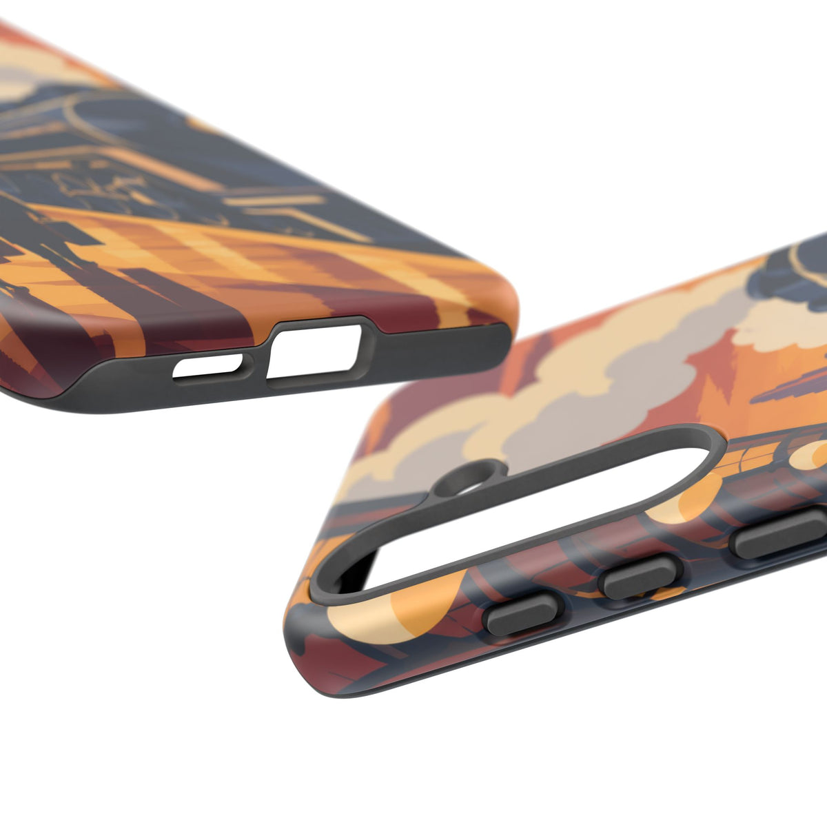 Travel by Train — Night Departure Samsung Galaxy Tough Case | train travel
