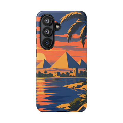 The Pyramids — Nile Dusk Samsung Galaxy Tough Case
