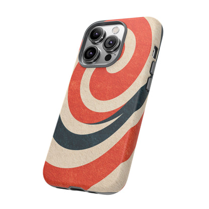 Ember Spiral iPhone Tough Phone Case