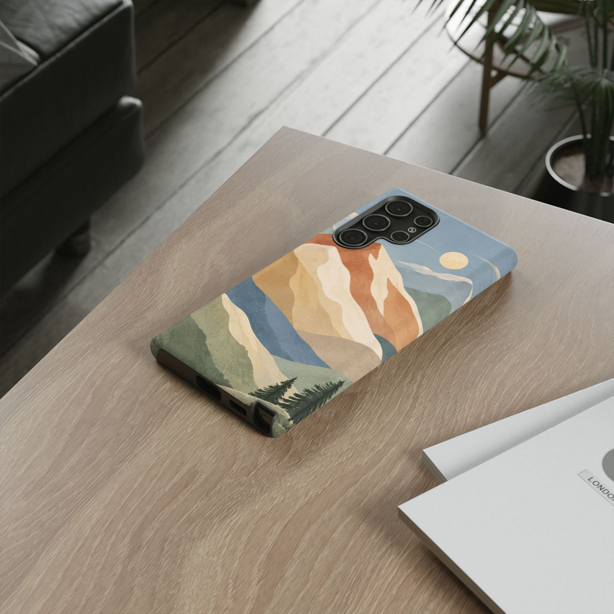 Sandstone Horizon Samsung Galaxy Tough Case | sandstone mountains
