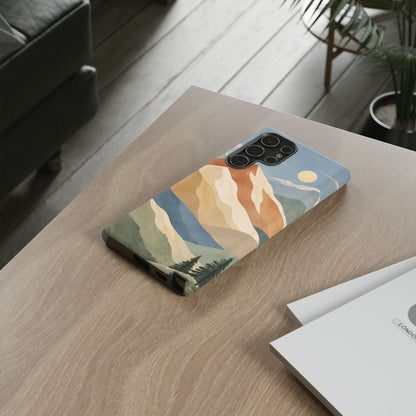 Sandstone Horizon Samsung Galaxy Tough Case | sandstone mountains