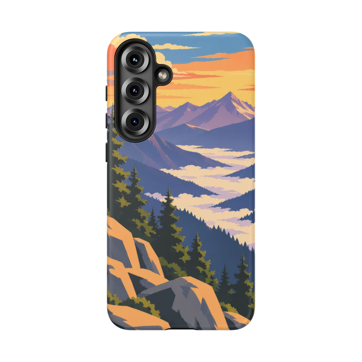 Misty Mountains — Amethyst Pass Samsung Galaxy Tough Case